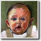 Grace 10 x 10 in. oil on canvas 2002 commission