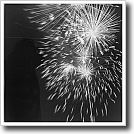 Gas mask, Fireworks