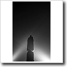 Father Marquette's back, Mackinac Island, Joshua Ivey Abitz, 2004, 8 x 10 in. silver gelatin fiber based print