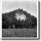East Rock, Mackinac Island, Joshua Ivey Abitz, 2004, 10 x 10 in. silver gelatin fiber based print