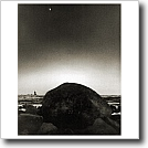 Moon and rock, Joshua Ivey Abitz, 2002, 11 x 14 in. silver gelatin fiber based print