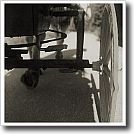 Horse and carriage Joshua Ivey Abitz, 2002 10 x 10 in. silver gelatin fiber based print