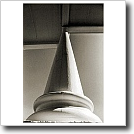 Porch column, Grand Hotel, Cynthia Ivey Abitz, 2002, 8 x 10 in. silver gelatin fiber based print