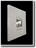Hardcover covered in linen with engraved silver lettering and cover image plate.