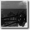Gas Mask black and white photograph by Joshua Ivey Abitz
