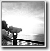 Gas Mask black and white photograph by Joshua Ivey Abitz